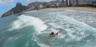 Ipanema “Bird View” Sup Surfing