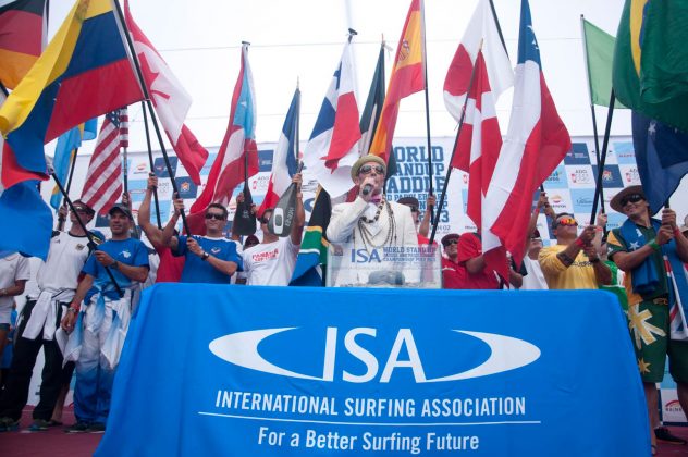 Cerimônia de abertura em 2013, no Peru. Após dois anos, campeonato muda-se para a Nicaragua. Foto: ISA/ Rommel Gonzales. Foto: Redação SupClub.