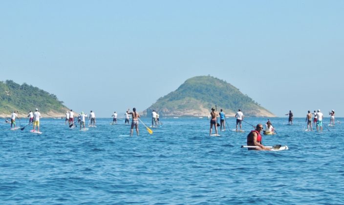 Segundo Evento Ecológico de Stand Up Paddle de Niterói. Foto: Steele. Foto: Redação SupClub.