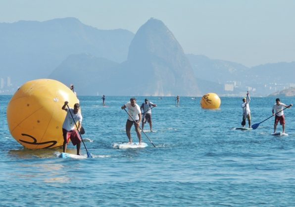 Segundo Evento Ecológico de Stand Up Paddle de Niterói. Foto: Steele. Foto: Redação SupClub.