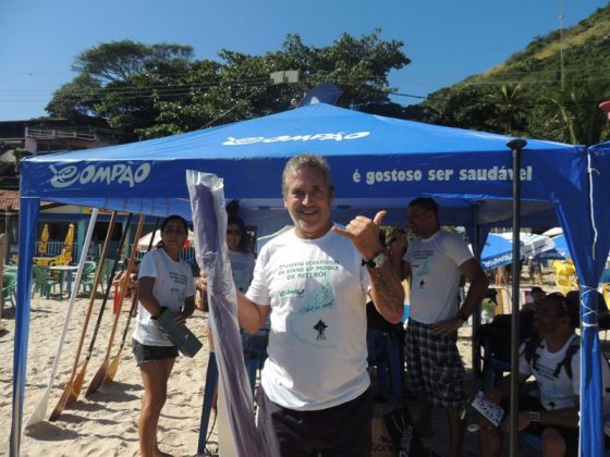 Segundo Evento Ecológico de Stand Up Paddle de Niterói. Foto: Steele. Foto: Redação SupClub.