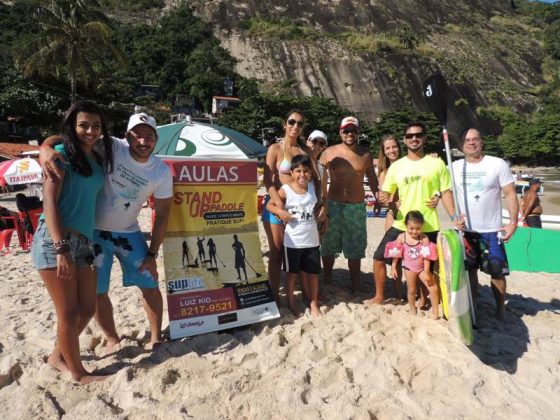 Segundo Evento Ecológico de Stand Up Paddle de Niterói. Foto: Steele. Foto: Redação SupClub.