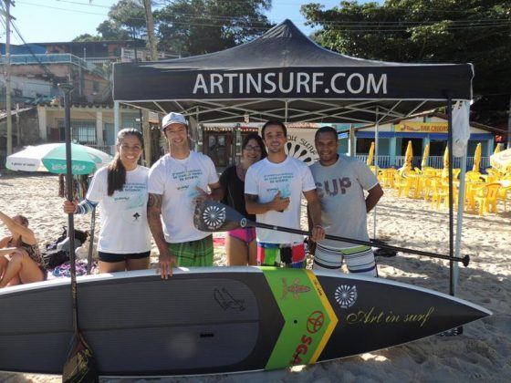 Segundo Evento Ecológico de Stand Up Paddle de Niterói. Foto: Steele. Foto: Redação SupClub.