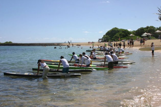 Da Hui Paddle Race 2013. Foto: . Foto: Redação SupClub.