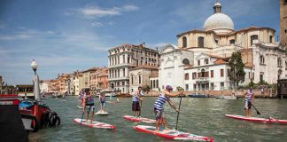 Galera do SUP “invade” Veneza