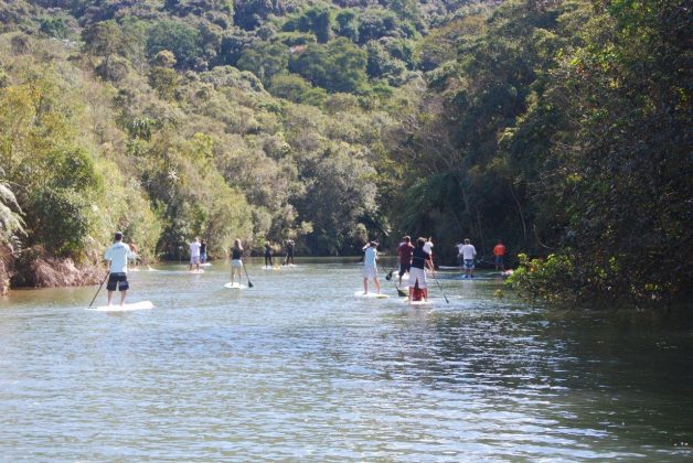 1º Encontro de Stand Up Paddle Mairiporã. Foto: Redação FLUIR.