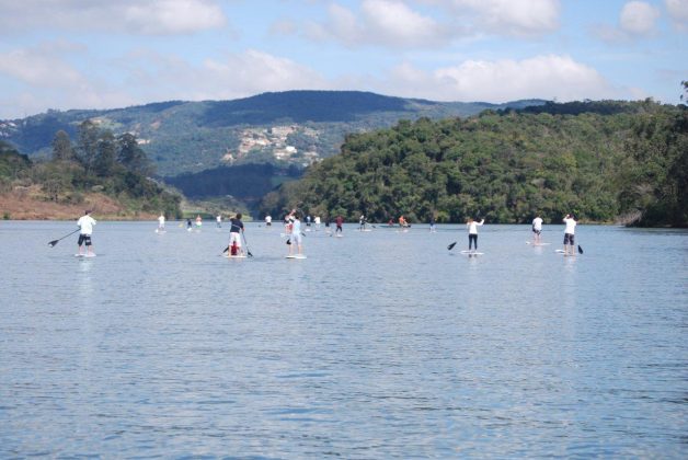 1º Encontro de Stand Up Paddle Mairiporã. Foto: Redação FLUIR.