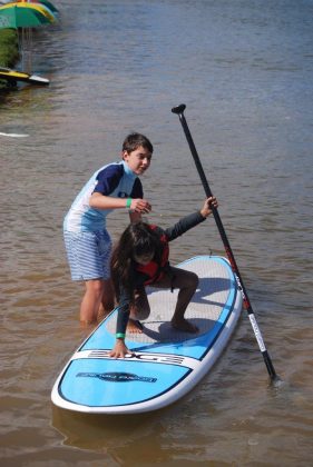 1º Encontro de Stand Up Paddle Mairiporã. Foto: Redação FLUIR.