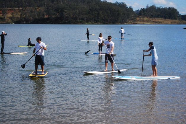 1º Encontro de Stand Up Paddle Mairiporã. Foto: Redação FLUIR.