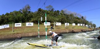 Iguaçu River SUP Challenge: Animal na frente no dia 01