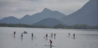 1º Passeio de Stand UP Paddle reúne a galera do SUP de Paraná