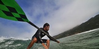 De cabeça feita na Praia Mole