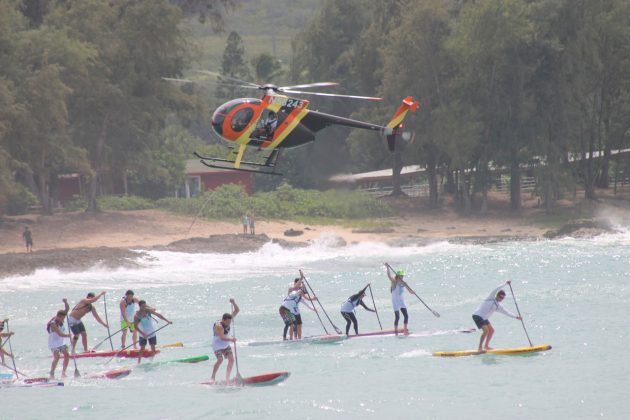 Largada da prova. Foto: divulgação Waterman League, Turtle Bay dia 01. Foto: divulgação Waterman League. Foto: Davi Janzen.