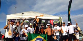 Battle of the Paddle Brasil: Fernando Stalla e Brandi Baksic vencem as provas de sprint