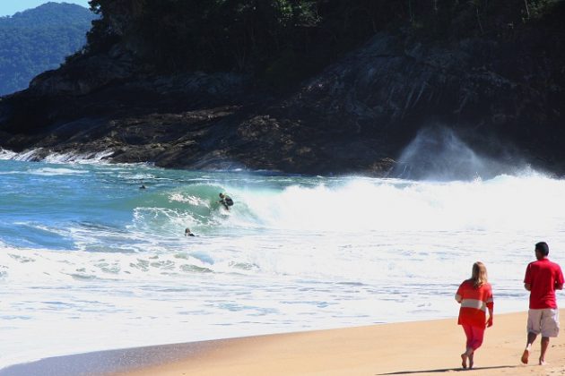 Praia de Paúba São Sebastião (SP). Foto: Rodrigo Tonetto.