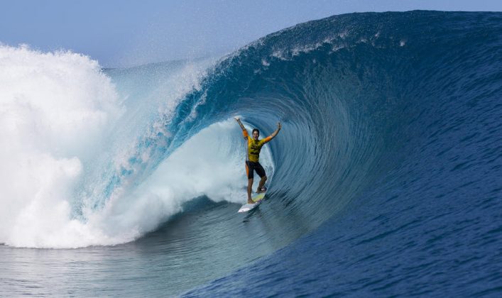 Gabriel Medina Billabong Pro Tahiti 2014, Teahupoo. Foto: Carlos Infante.