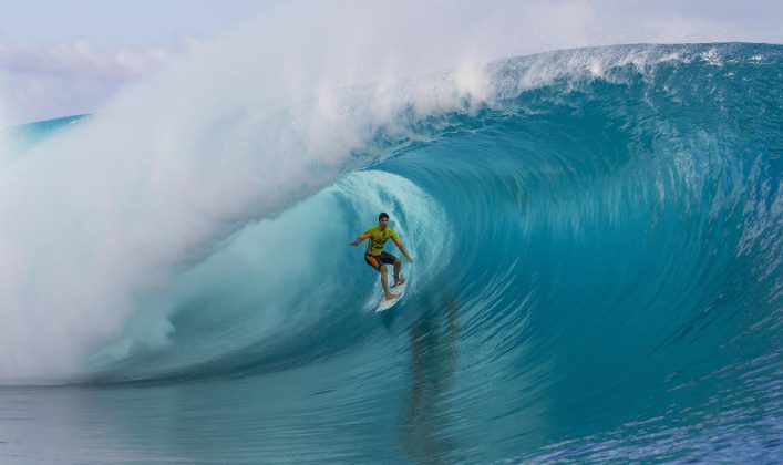 Gabriel Medina Billabong Pro Tahiti 2014, Teahupoo. Foto: Carlos Infante.