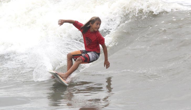 Roberto Alves Neto Festival Santos Surf 2014, Quebra-Mar. Foto: Rodrigo Baida.