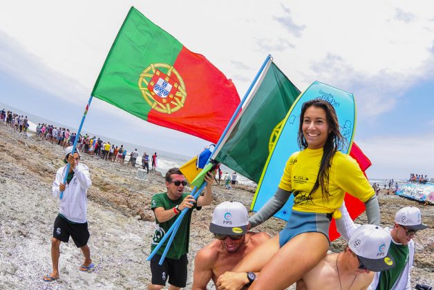 Teresa Almeida ISA World Bodyboard Championship 2014, Iquique, Chile. Foto: Rommel Gonzales / ISA.