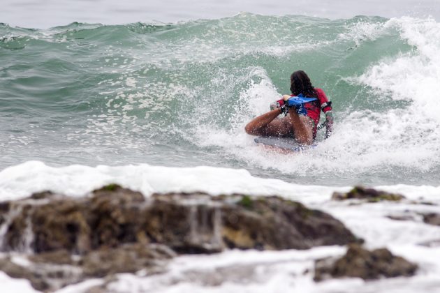 Yumi Vasconcellos ISA World Bodyboard Championship 2014, Iquique, Chile. Foto: Rommel Gonzales / ISA.