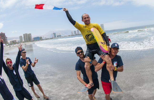 Amaury Lavernhe ISA World Bodyboard Championship 2014, Iquique, Chile. Foto: Rommel Gonzales / ISA.