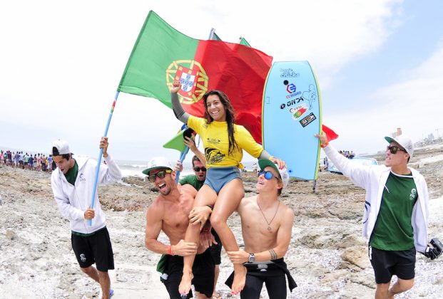 Teresa Almeida ISA World Bodyboard Championship 2014, Iquique, Chile. Foto: Rommel Gonzales / ISA.