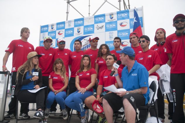 Equipe chilena ISA World Bodyboard Championship 2014, Iquique, Chile. Foto: Gonzalo Muñoz.