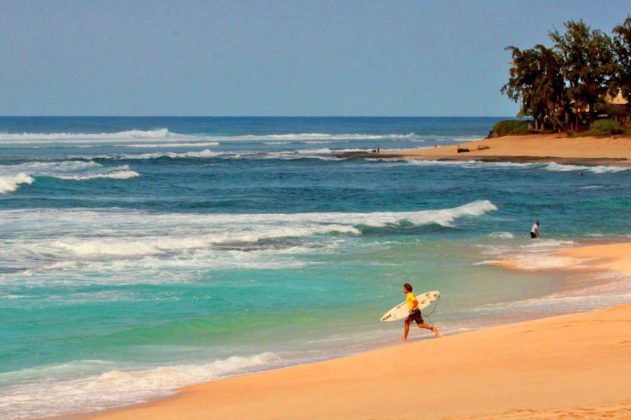 Lucas Silveira, Sunset Beach Pro Junior 2015, Hawaii. Foto: Arquivo pessoal Lucas.