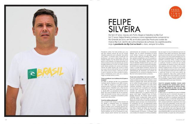 Revista Fluir - Edição 352 / Fevereiro 2015. Foto: Miguel Soares.