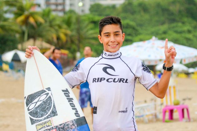 leonardo_barcelos6 Rip Curl Grom Search, Guarujá, (SP), 2015. . Foto: Nancy Geringer.