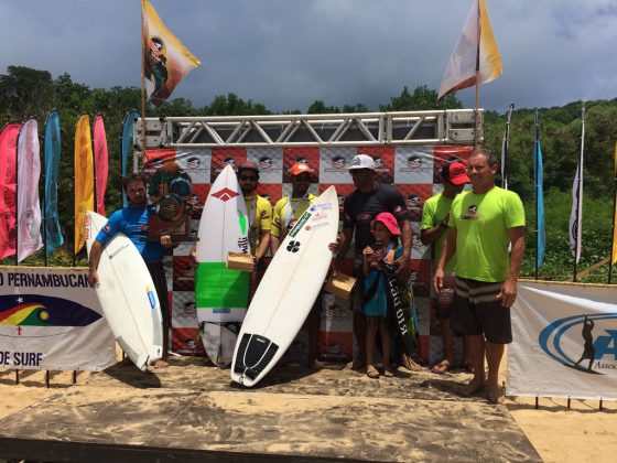 Pódio da Grand Master Fernando de Noronha (PE). Foto: Arquivo pessoal Fábio Gouveia.