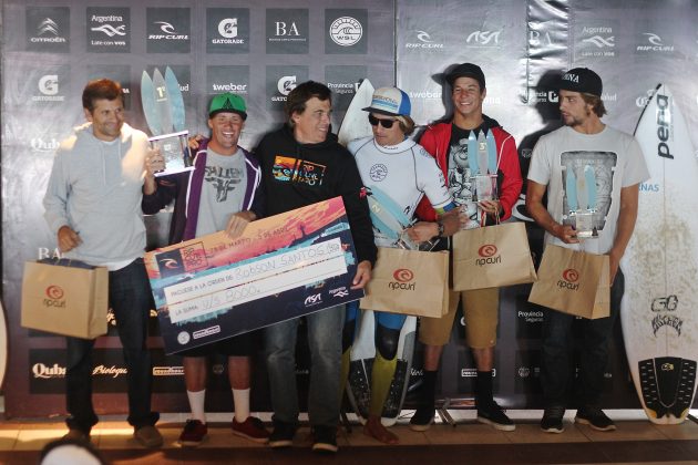 Finalistas , Rip Curl Pro 2015, Mar del Plata, Argentina. Foto: Rodrigo Mairal.