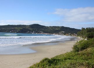 Praias bloqueadas no Sul