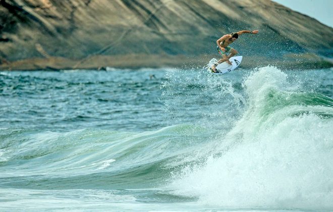 Mikey Wright Rio de Janeiro (RJ). Foto: Divulgação / Quiksilver.