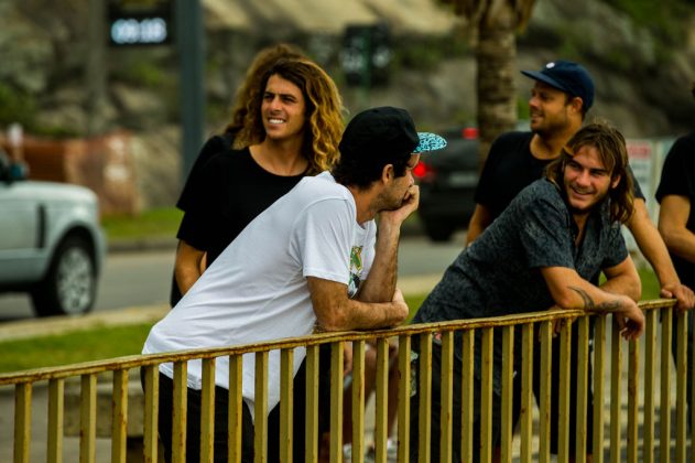 Mikey Wright, Dane Reynolds e Craig Anderson Rio de Janeiro (RJ). Foto: Divulgação / Quiksilver.