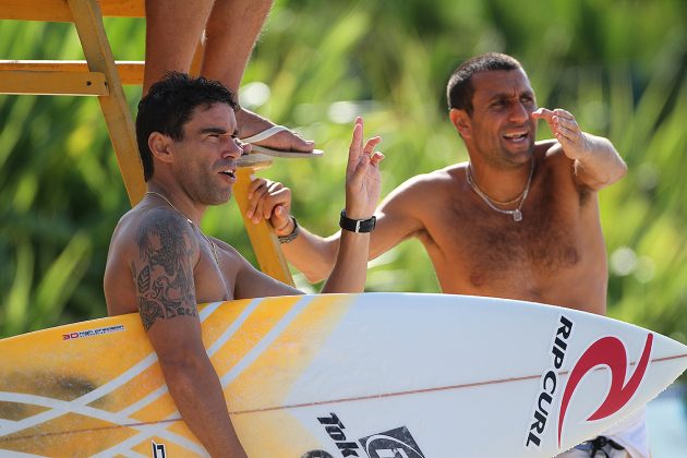 Paulo Moura e Jihad Khodr Maresia Paulista Profissional 2015, Maresias, São Sebastião. Foto: Munir El Hage.