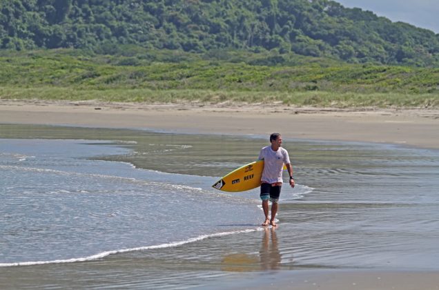 Fabio Gouveia, Praia Grande , Ilha do Mel (PR). Foto: Magda Souza.