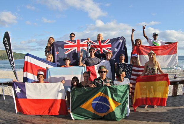 Cerimônia de abertura , Rip Curl Grom Search 2015, Maresias, São Sebastião (SP). Foto: Munir El Hage.