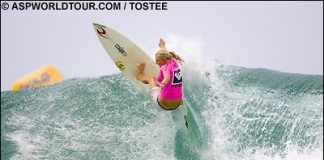 Stephanie Gilmore surpreende em Snapper Rocks