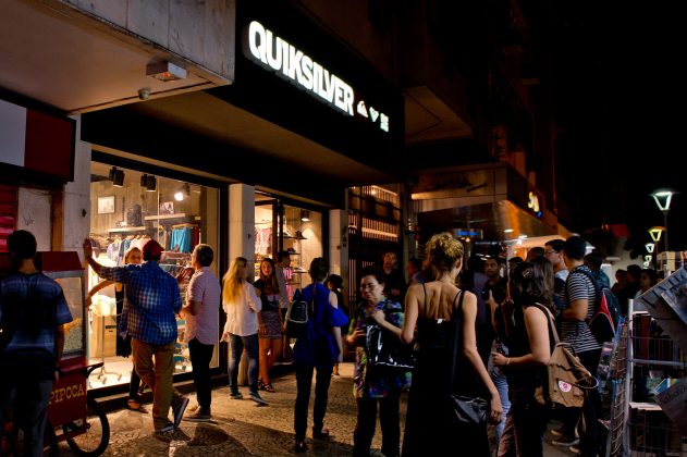  festa de lançamento da loja da Quiksilver em Ipanema, Rio de Janeiro. Foto: Eduardo Farias.