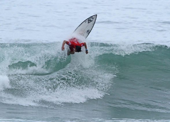 Kei Kobayashi, Rip Curl Grom Search Internacional, realizado em Maresias, 2015. . Foto: Thais Serra.