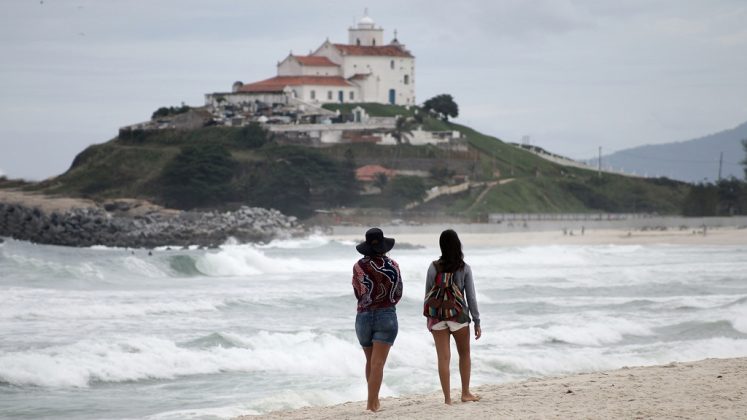 Quiksilver Pro, praia de Itaúna, Saquarema (RJ). Foto: Luciano Santos Paula.