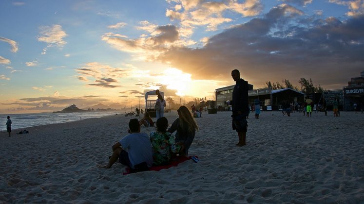 Quiksilver Pro, praia de Itaúna, Saquarema (RJ). Foto: Luciano Santos Paula.