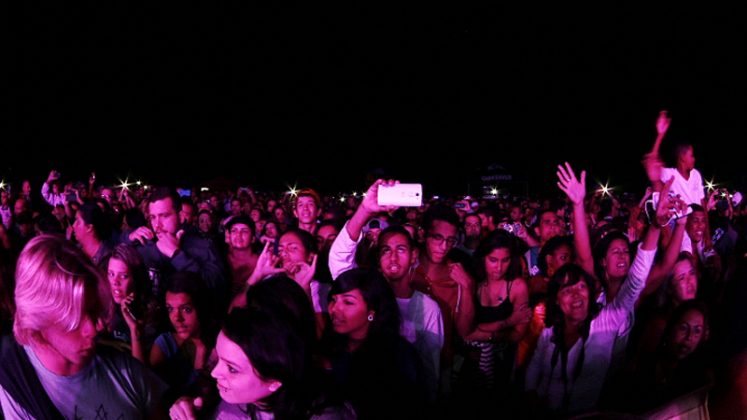 Show do Cidade Negra, praia de Itaúna, Saquarema (RJ). Foto: Luciano Santos Paula.