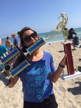 Chloé Calmon, 60´s Retro Revival Longboard Contest 2015, Califórnia (EUA). Foto: Simoni Guedes.