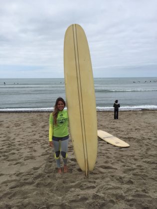 Chloé Calmon, 60´s Retro Revival Longboard Contest 2015, Califórnia (EUA). Foto: Simoni Guedes.