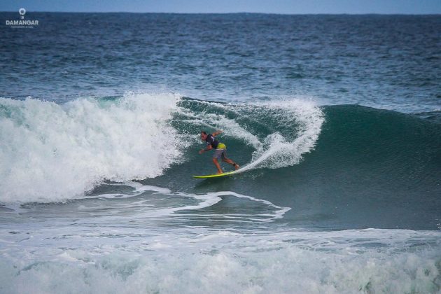 Ricardo Bocão mostrou que ainda está com o surf competitivo afiado e venceu a divisão Grand Kahuna. Foto: Claudio Damangar.