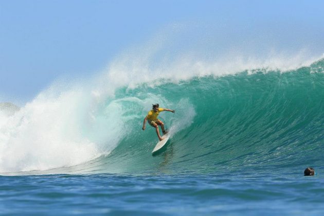 David Lima, Padang Padang, Indonésia. Foto: Arquivo pessoal.