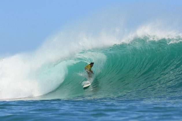 David Lima, Padang Padang, Indonésia. Foto: Arquivo pessoal.