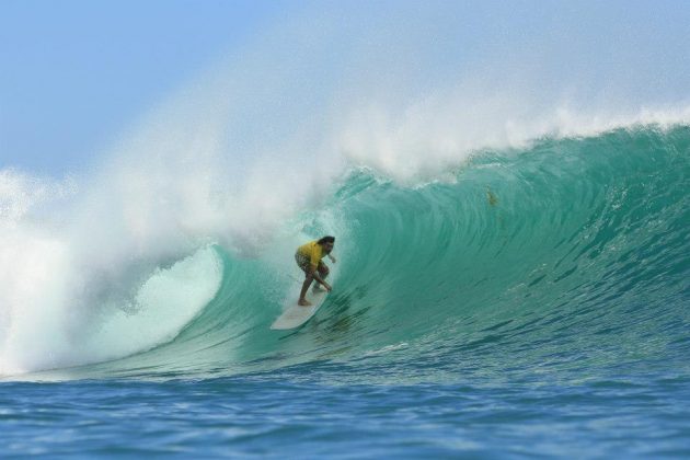 David Lima, Padang Padang, Indonésia. Foto: Arquivo pessoal.